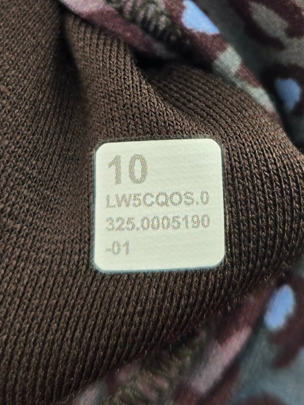 Lululemon Wunder Train High-Rise Tight 25" - 10 Cosmic Leopard Multi - Picture 6 of 6
